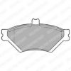 DELPHI LP1188 Brake Pad Set, disc brake